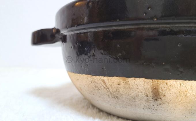 炊飯専用土鍋「かまどさん」の側面の写真