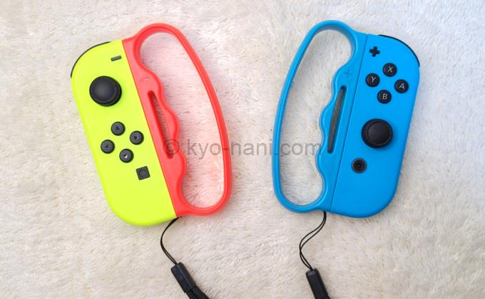 輪っかタイプのFit Boxing用グリップの写真