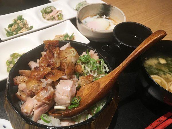 鶏とお野菜 はーばーどのランチ「 鶏まぶしご膳」