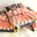 かに本舗で購入したずわい蟹の写真