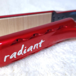 ストレートアイロン radiant(ラディアント)のプレート部分の写真